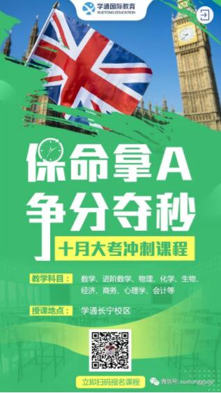 IGCSE/A-Level保分计划